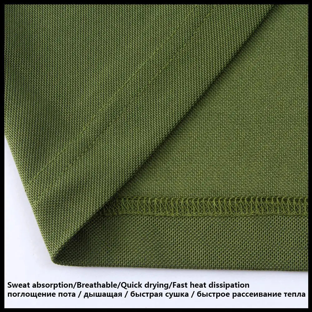 Men’s Quick-Dry Summer T-Shirt – O-Neck Lapel Pullover (M–4XL)